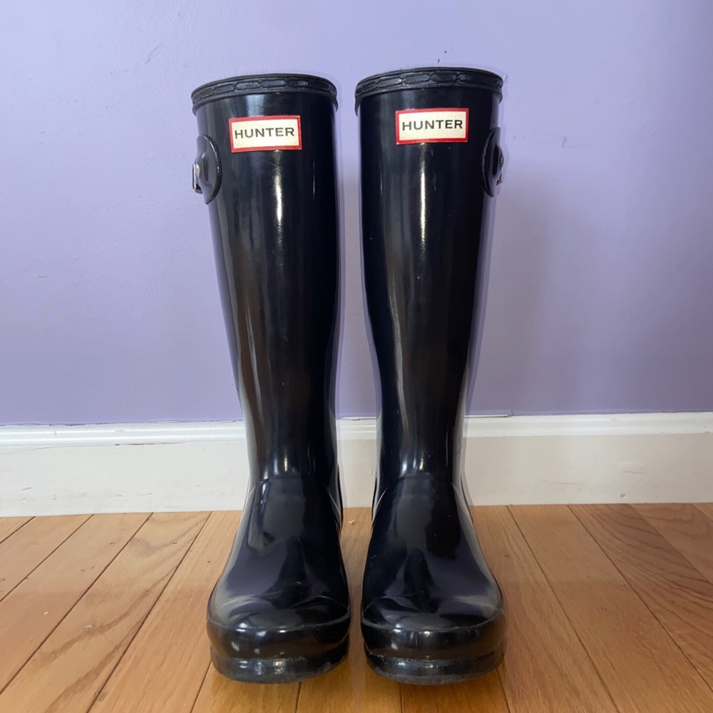 Women's Hunter Original Tall Gloss Rain Boots